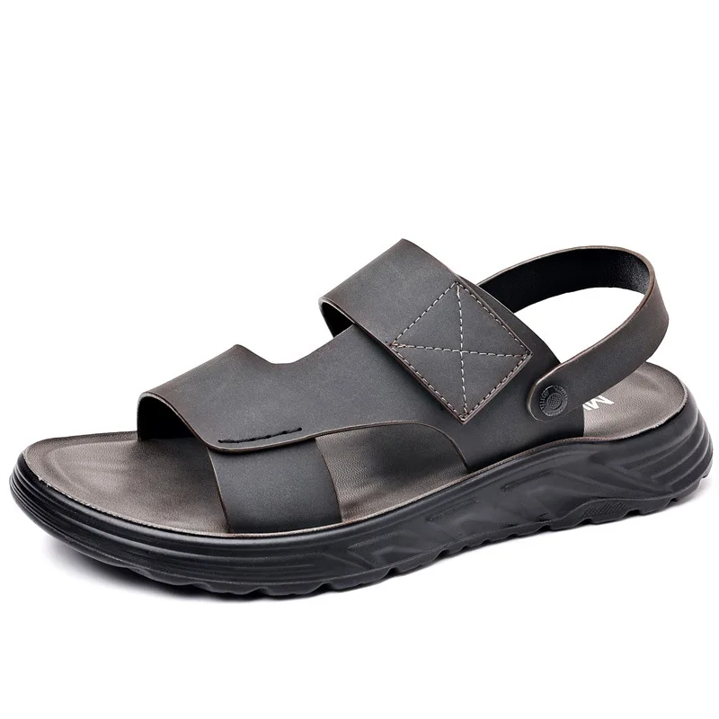 Мужские сандалии Oulylan из искусственной кожи мужская обувь летние мужские модные