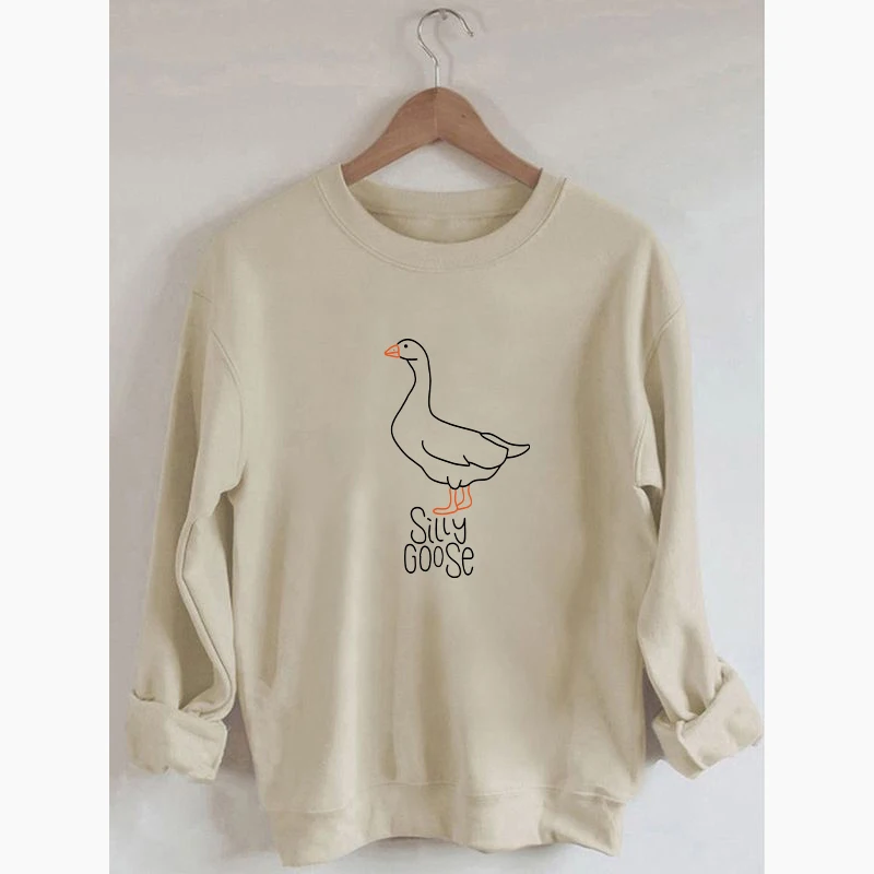 

Rheaclot симпатичная Женская Ретро винтажная хлопковая толстовка с длинным рукавом