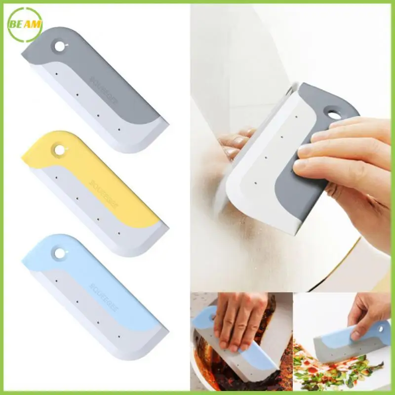 

Scrub Glass Wiper Blue One-scratch Glass Wiper Brush Durable Soft Rubber Glass Wipers Household Gadgets Wiper Scraper Pp Tpr