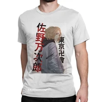 men women tee shirt tokyo revengers anime mikey crazy cotton tees harajuku tops t shirts crew neck clothing gift idea