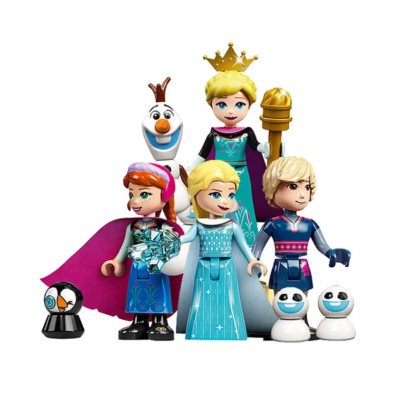 Конструктор детский холодная принцесса 5 шт./компл. |