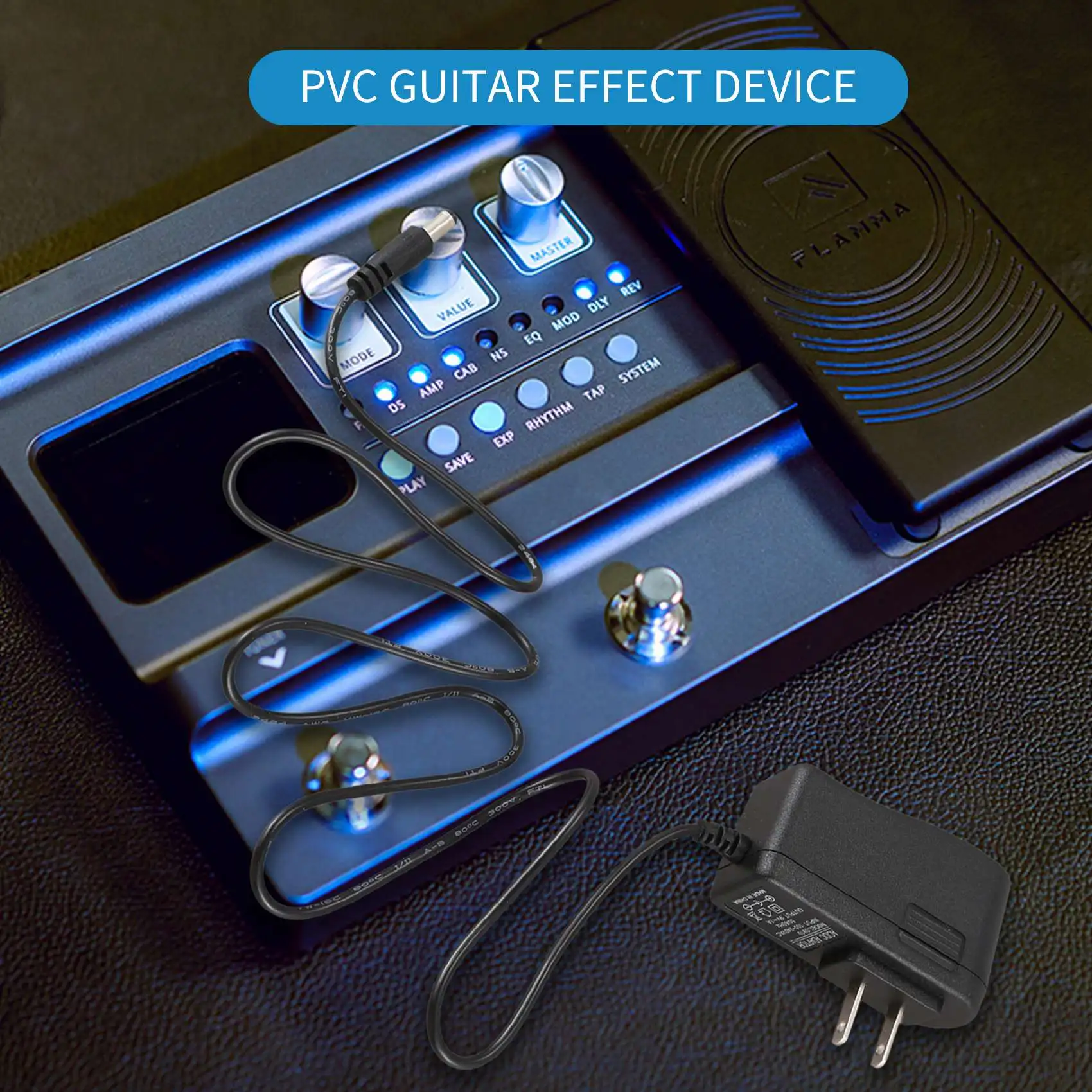 Педаль эффектов для гитары сменный источник питания адаптер переменного тока 9 В