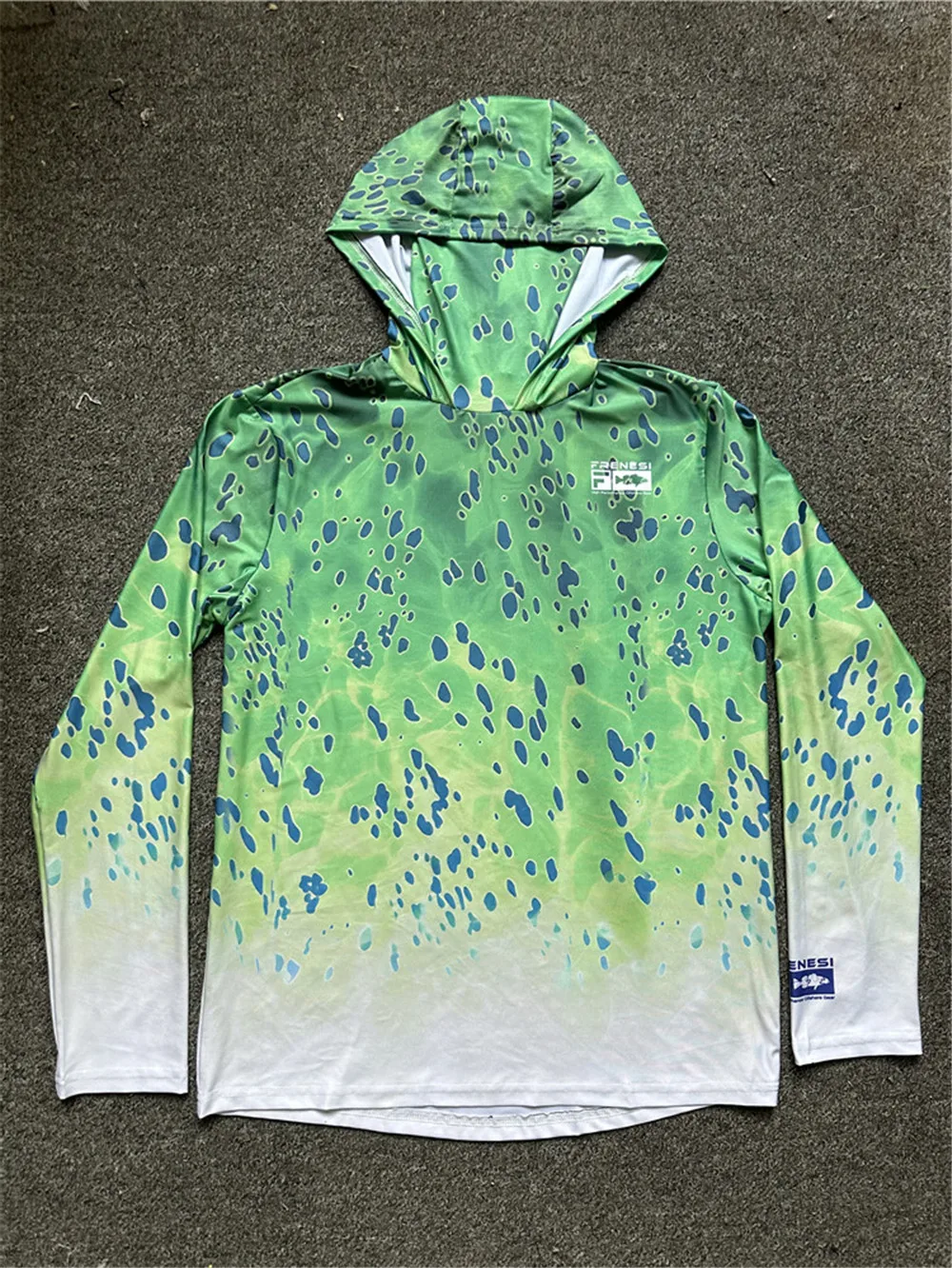 Соленая вода внешнее освещение 50 + одежда для рыбалки Мужская Обложка лица