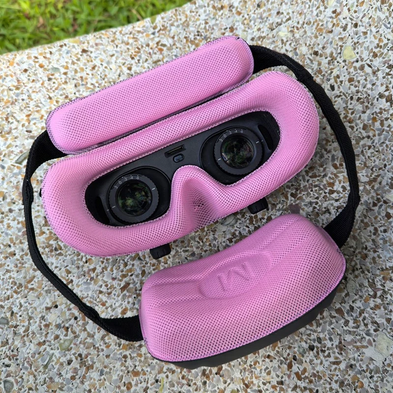 Фото Для DJI Goggles 3, крышка для лица, подушка для головы, губка, пылезащитная сменная маска, защитная крышка для глаз, Avata 2, аксессуары для дронов №3