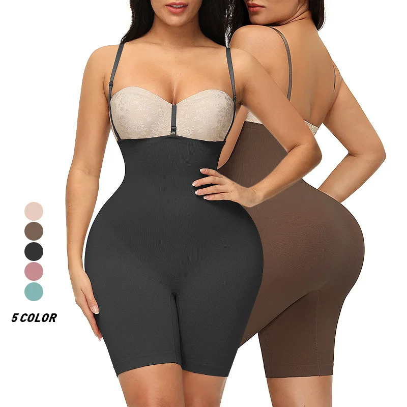 

Slimming Body Sculpting Underbust Shaper Faja Butt Lifter Bodystocking Shapewear Women Tummy Control Bodysuit Shaping Underwear