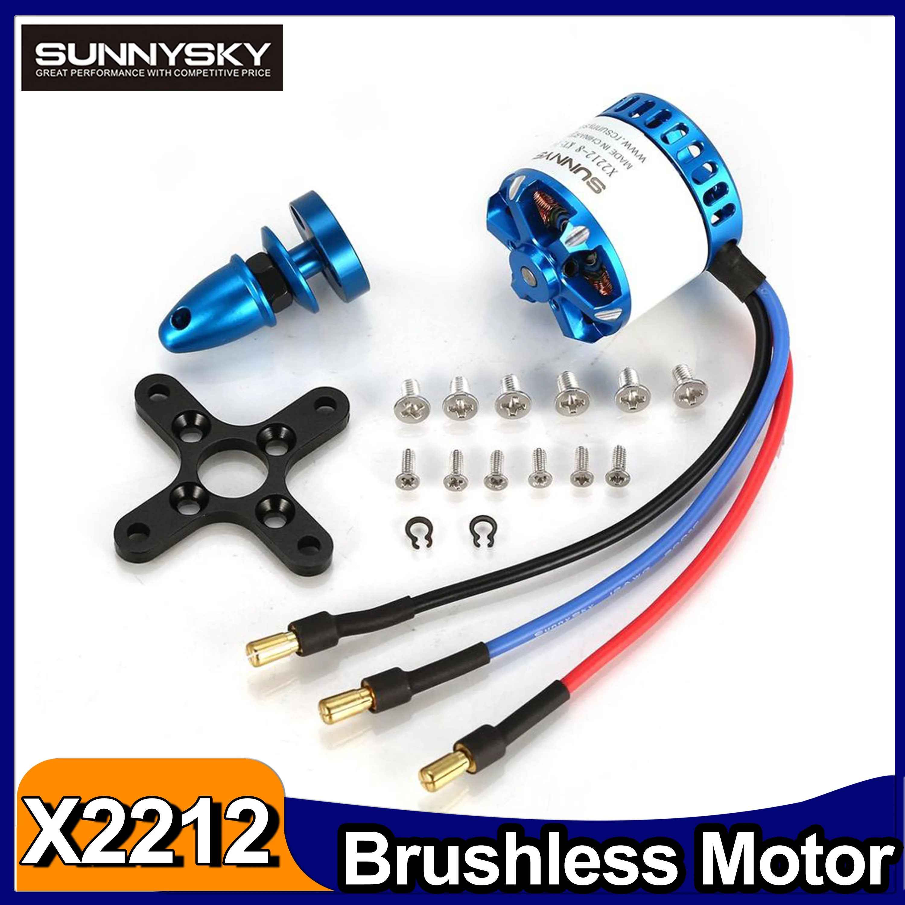 Sunnysky X2212-III X2212 800KV 950KV 1250KV 1400KV бесщеточный алюминиевый длинный/короткий вал для радиоуправляемого квадрокоптера с неподвижным крылом