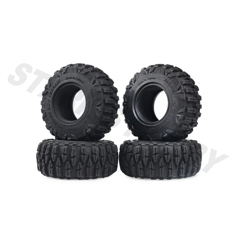 

4pcs 2.2 Inch 120mm Rubber Tires Dragon Talon Tyre for 1/10 RC Crawler Car TRX4 Axial SCX10 Capra Tamiya CC01 GRT 86100