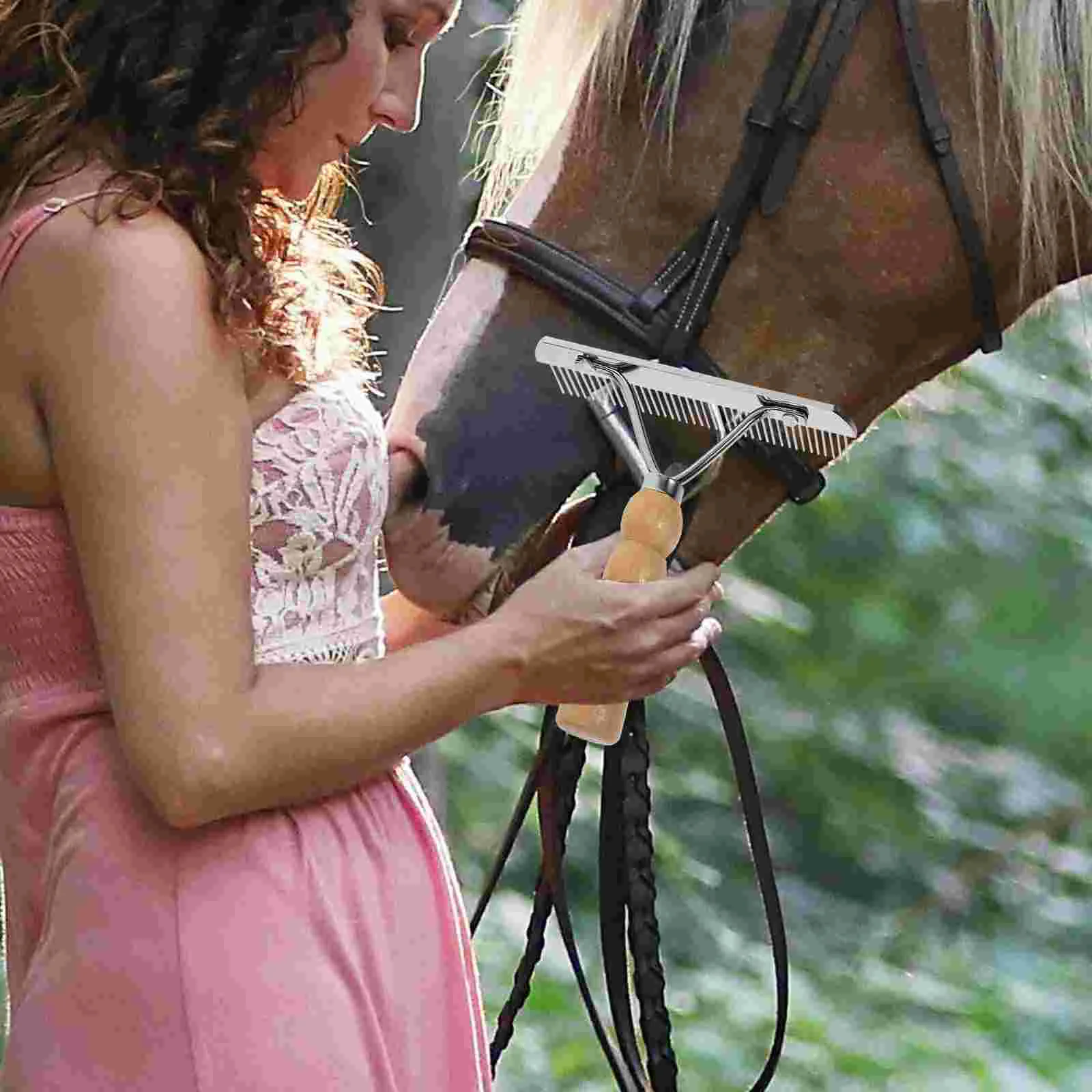 Грабли для ногтей лошади расческа чистящие средства инструменты практичный уход