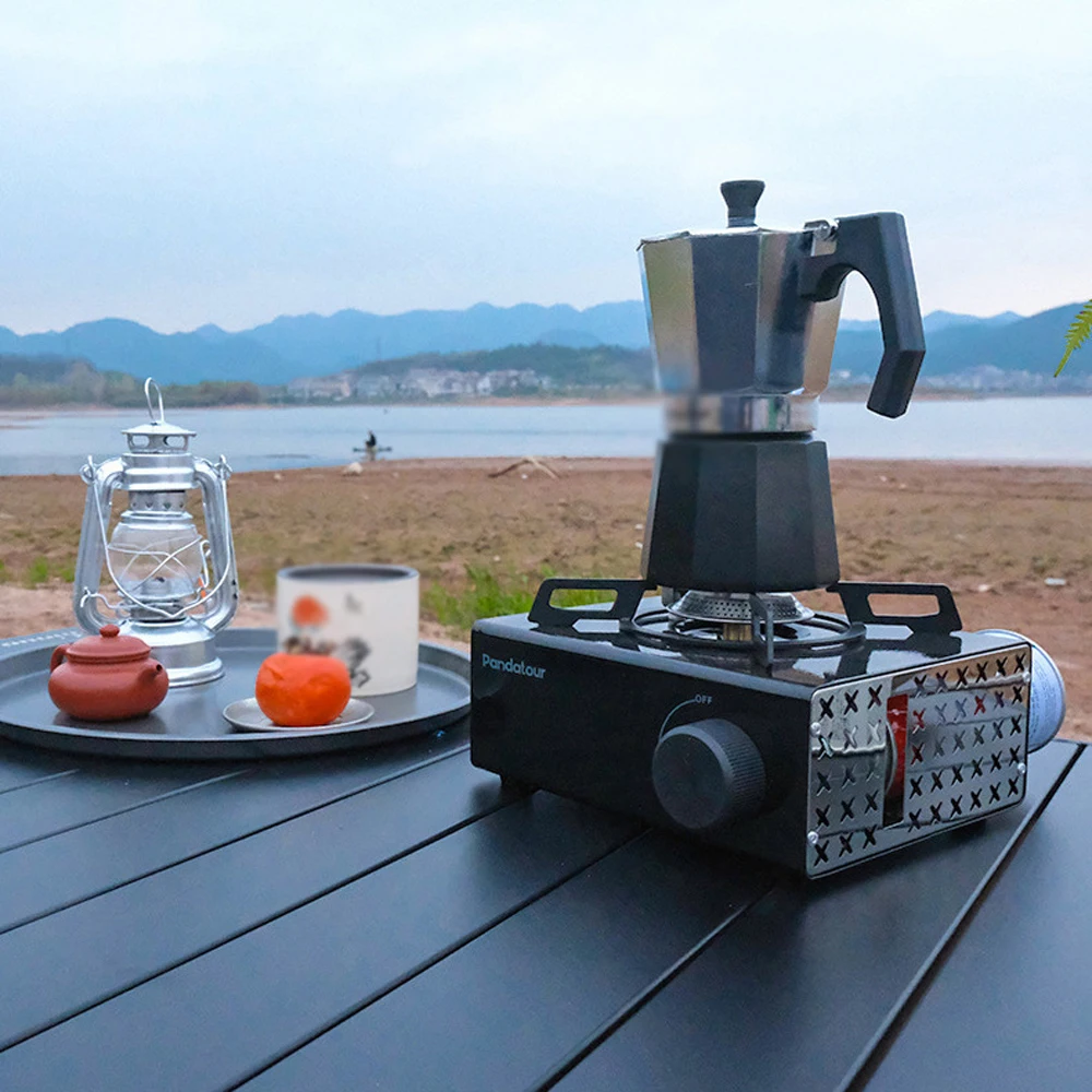 

Outdoor Camping 2000W High Power Metal Stoves Portable Picnic BBQ Furnace Magnetic Suction Interface Stoves with Storage Bag