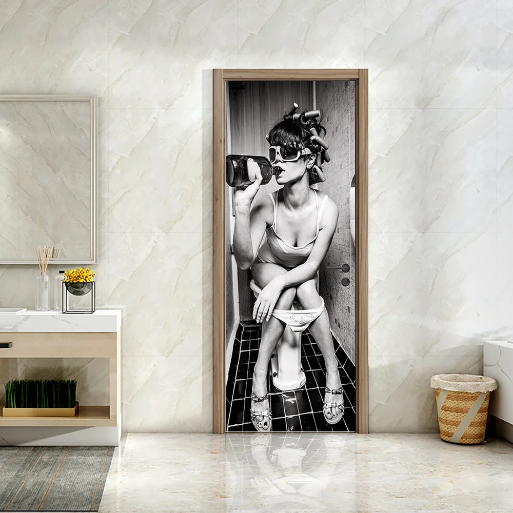 Виниловые самоклеящиеся дверные наклейки