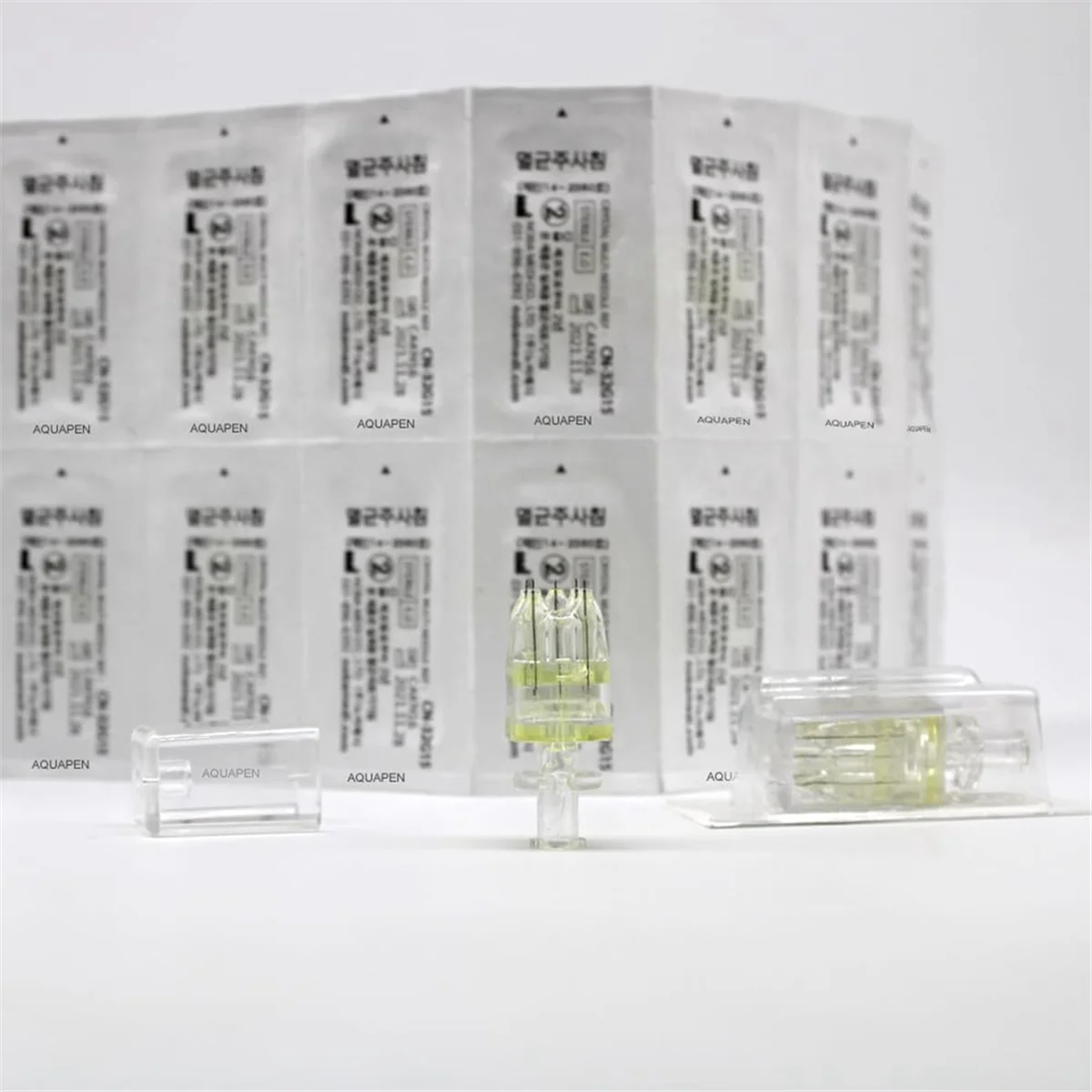 Одноразовая кристаллическая 5-контактная мультиигла для мезотерапевтических