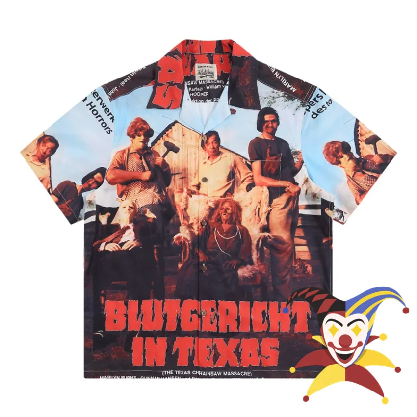 

Новые Гавайские рубашки WACKO MARIA для мужчин и женщин, стильные летние футболки