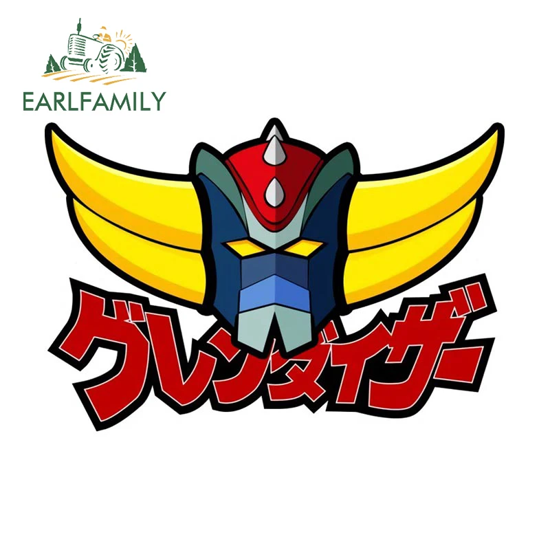 

EARLFAMILY 13 см X 8,9 см для НЛО-робота, автомобильные наклейки индивидуальные, водонепроницаемая виниловая наклейка украшение лобового стекла, автомобильные товары