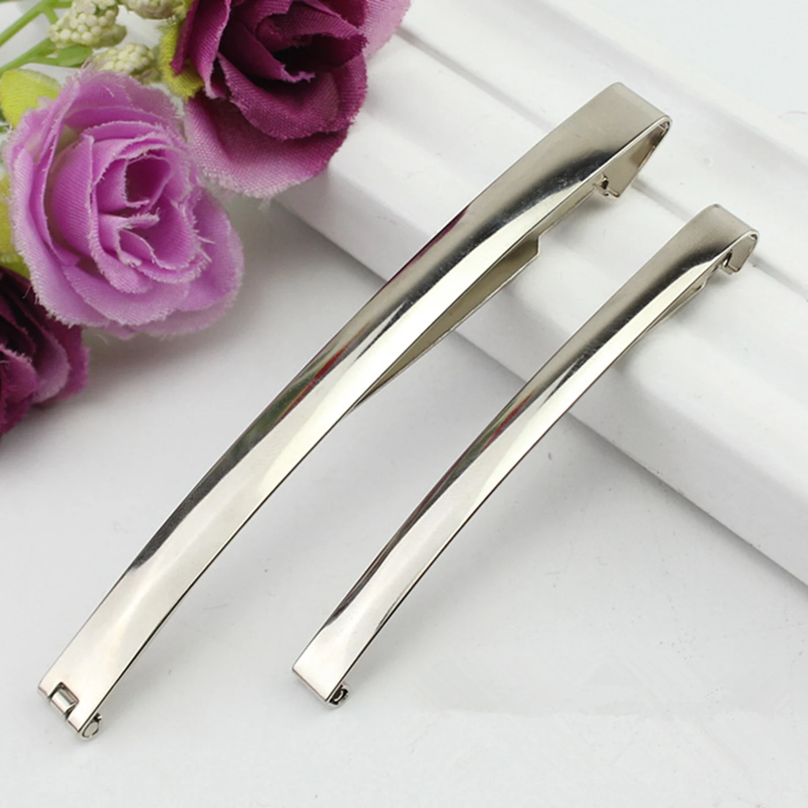 

Силиконовая заколка для волос в Корейском стиле, 70 мм, 90 мм