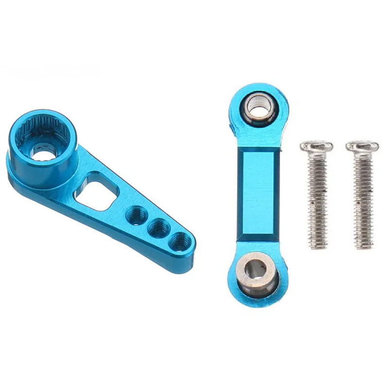 

Для WLtoys 1/18 RC автомобиль K929 A959 A969 A979 K929 A959-B металлические детали для модернизации 25T рулевого сервопривода рука + металлический сервопривод рулевой стержень