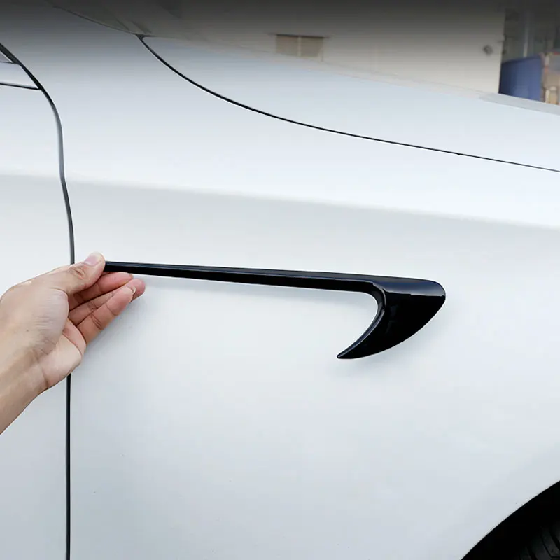 

Car Fender Air Knives Wind Vane Emblem Sticker Badge For Mercedes Benz AMG W163 W211 W212 W213 E63 W205 W204 W176 W220 W221 W169