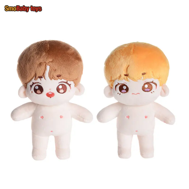 

Cute 20cm Human Doll JIN J-hope Kim Seok Jin Idol Action Figure Plush Dolls Clothes Shoes Outfit Fans Gift Free Shipping