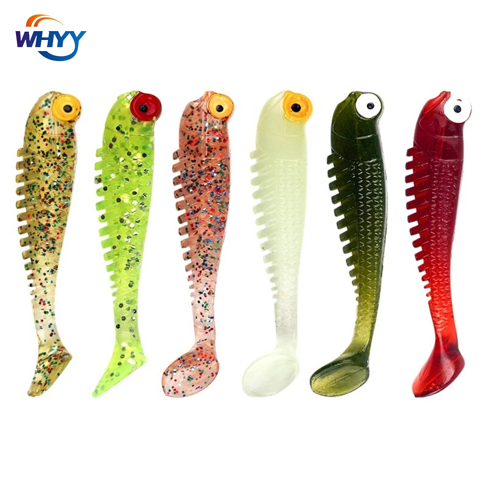

Whyy10 шт./партия, рыболовная приманка 5 см, мягкая плавающая приманка, легкая подводка, воблеры для ловли карпа, силиконовые искусственные плас...
