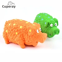 fun pet toy cute latex pig toy sounding squeaky pet toys chew teeth training interactive pet toy interactive training supplies