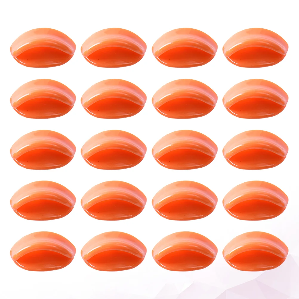 

50Pcs DIY Duck Mouth Safety Mouth with Washer Resin Duck Mouth Replacement for DIY Duck Duck 38mm Orange