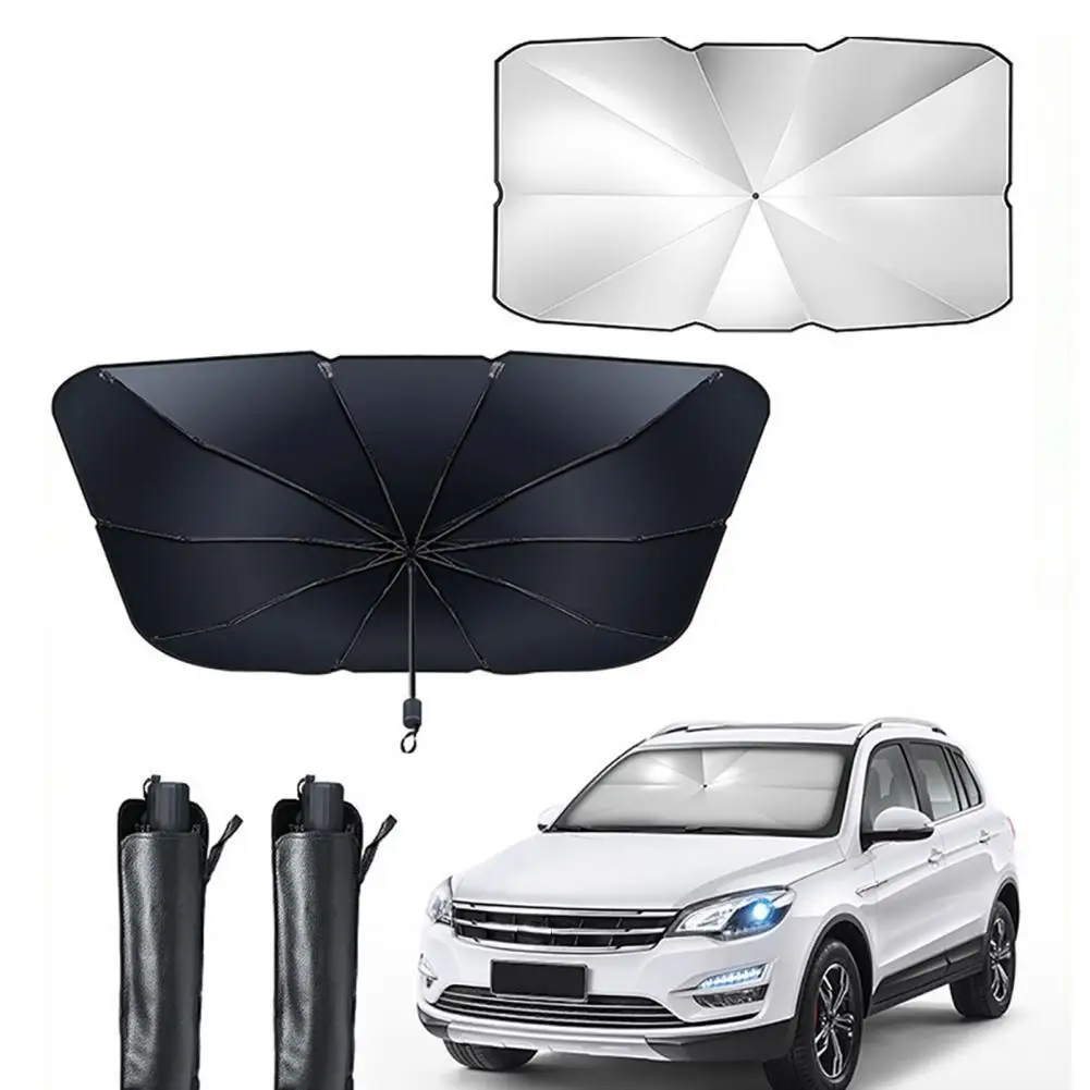 

Автомобильные солнцезащитные занавески с защитой от УФ-лучей, автомобильная Солнцезащитная пленка, козырек на лобовое стекло, солнцезащит...