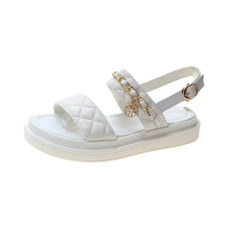 

Gladiator Mujer 2022 Summer New Sandals for Women Platform Shoes Woman Buckle Strap Casual Buckle Strap Heels Women