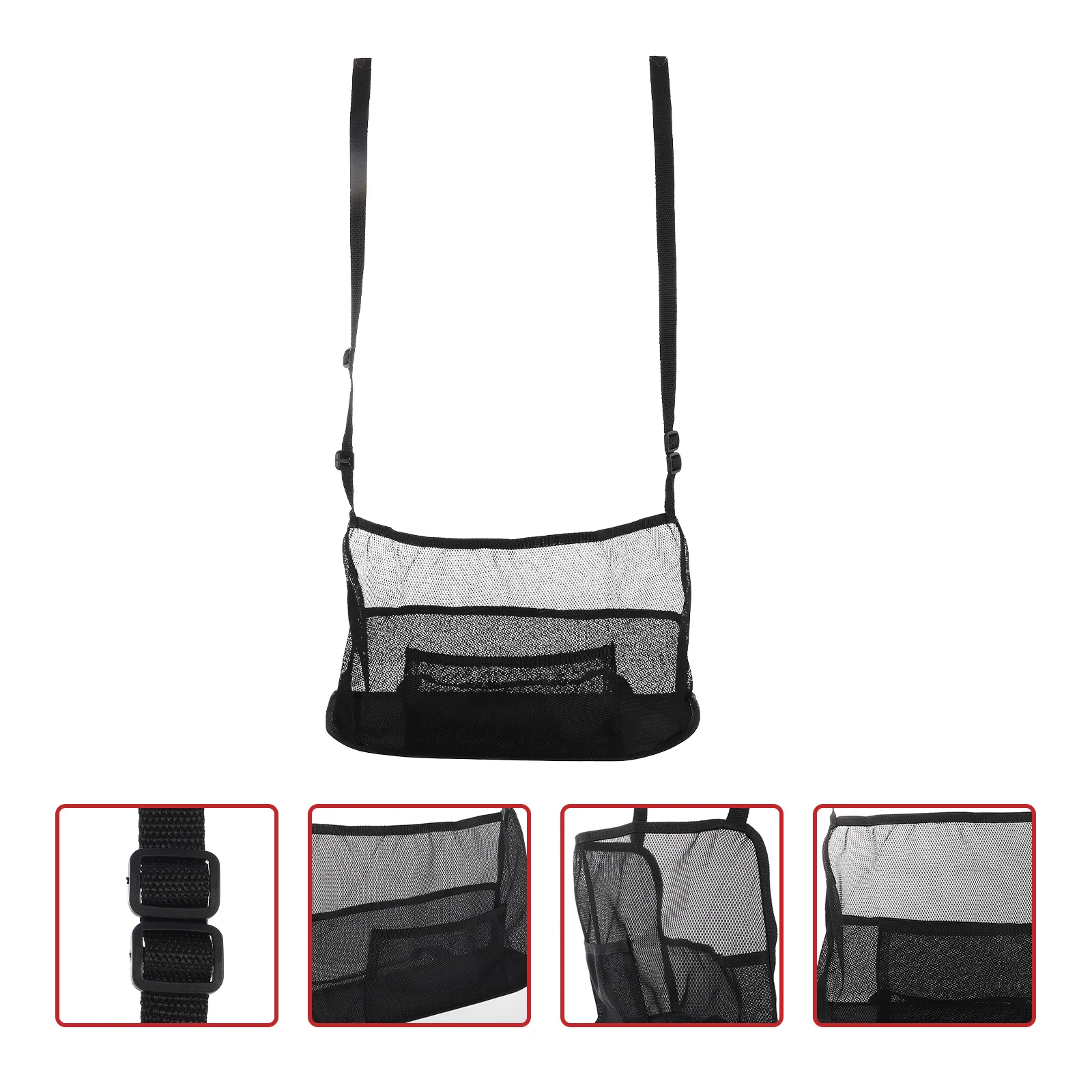 

Car Net Holder Storage Purse Mesh Organizer Pocket Cargo Handbag Hanger Netting Suv Backseat Trunk Seats Between Headrest Rear