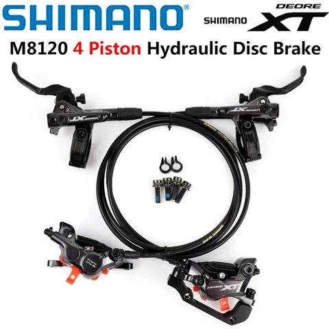 Shimano DEORE SLX XT M6100 M6120 M7100 M7120 M8100 M8120 Гидравлические дисковые тормоза для горного велосипеда MTB