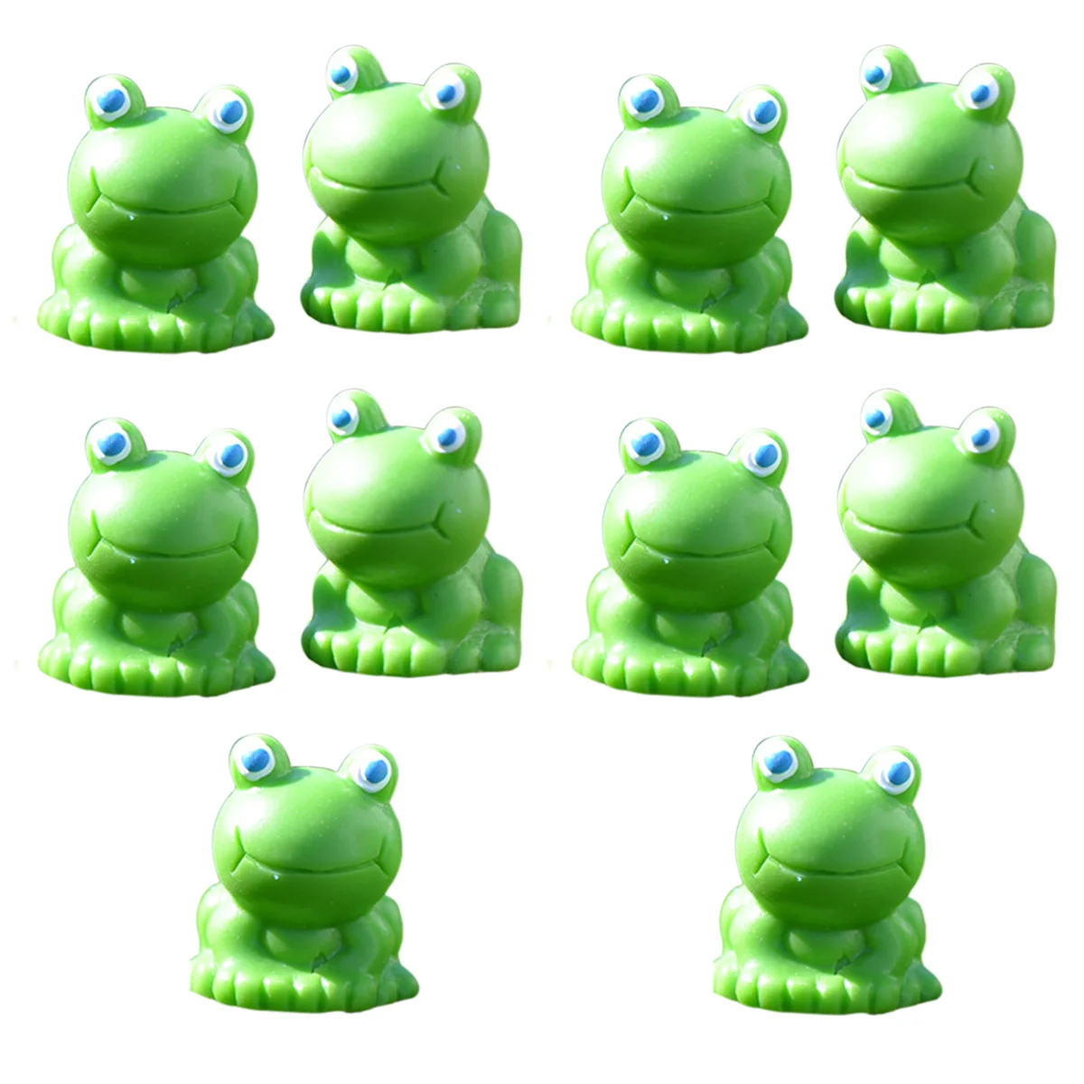 

Frog Figurines Miniature Ornaments Cute Garden Mini Resin Ornament Landscape Decor Car Stuffmicro Animals Collectibleskids Tiny