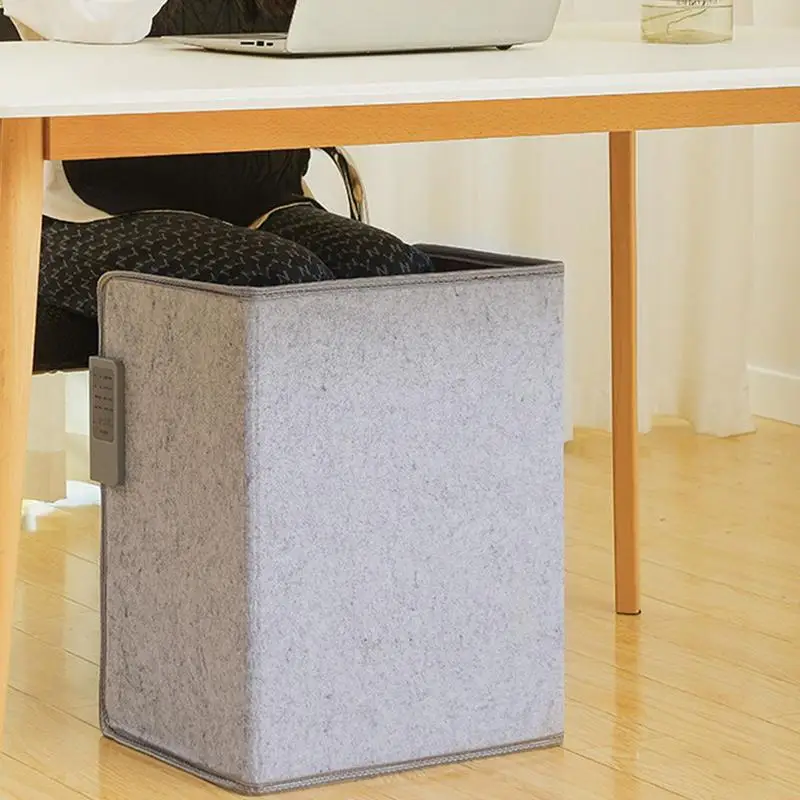 

Portable Timer Heating Foot Pad Winter Foot Warm Pads Foot Heater Under Desk Foot Warmer Electric Heating Pad Quiet Heating Pad