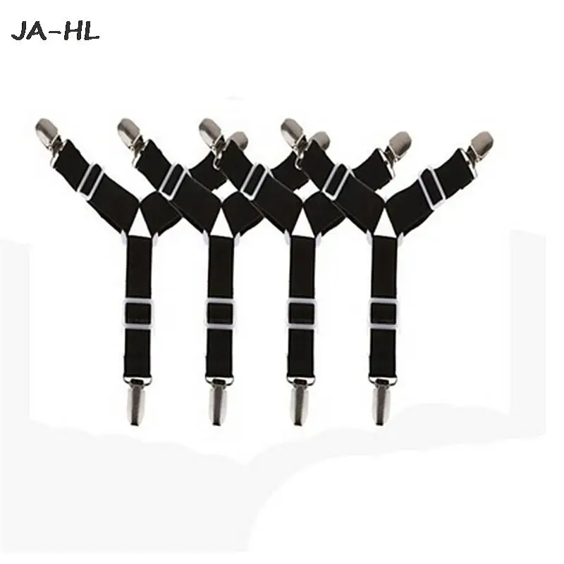 

2PCS Adjustable Bed Sheet Clips Cover Grippers Holder Mattress Duvet Blanket Fastener Straps Fixing Slip-Resistant Belt