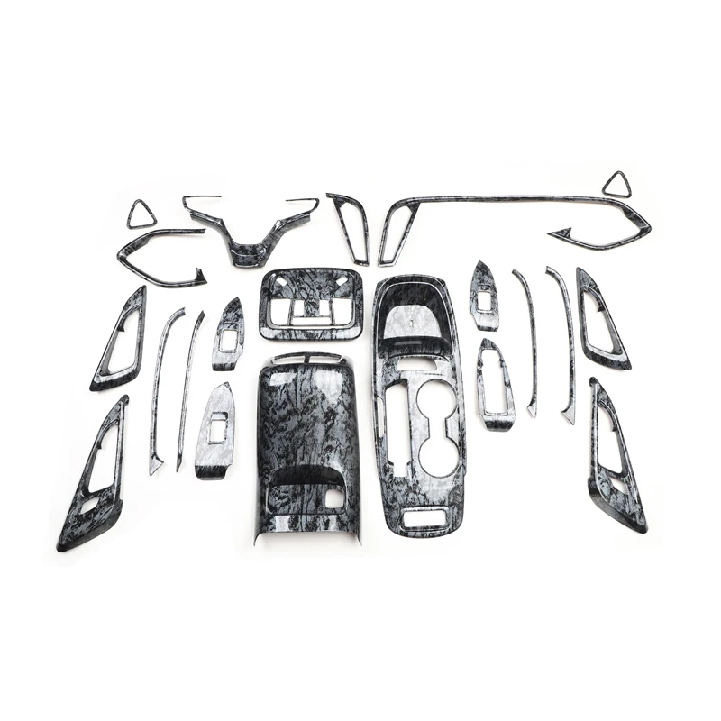 Для Chevrolet Malibu XL 2016 17 18 19 20 21 22 пластиковые черные деревянные аксессуары для