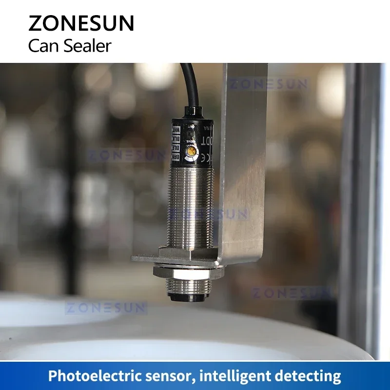 ZONESUN Автоматическая машина для сшивания консервных банок Упаковщик Упаковочное