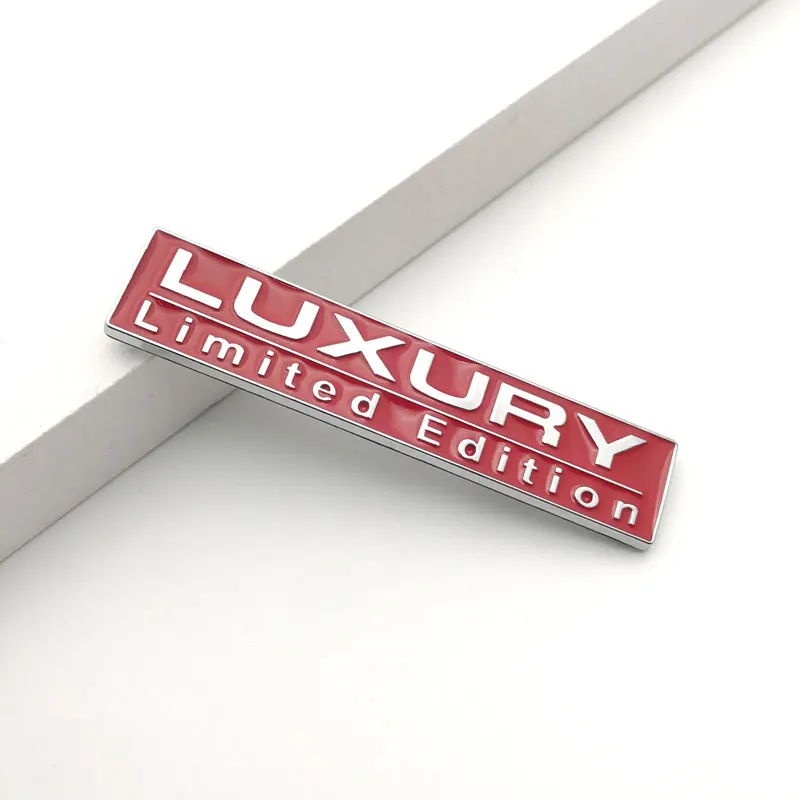 New 3D Metal Sticker Luxury Limited Edition Universal Car Stickers Body Emblem Badge Decals For Audi BMW Mercedes SEAT |