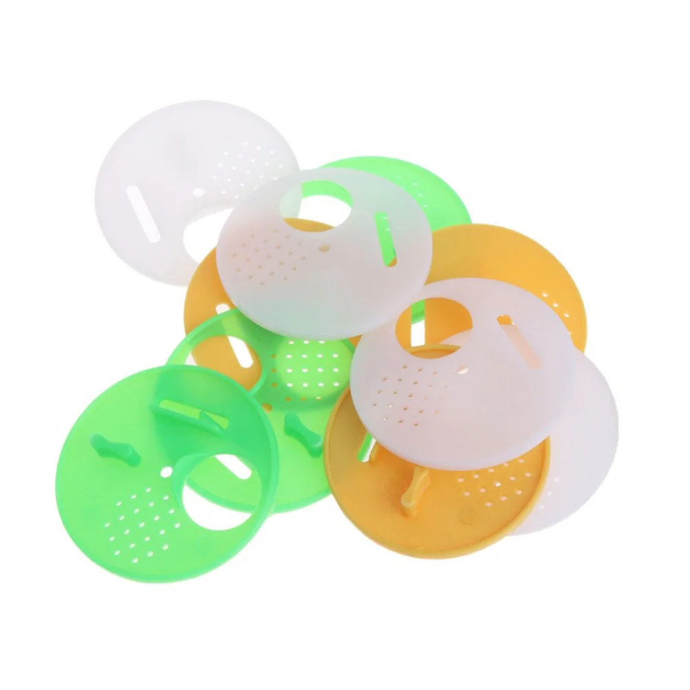

36 Pcs Beehive Nest Door Vents Outdoor Accessories Beekeeping Tools Plastic Discs Supplies