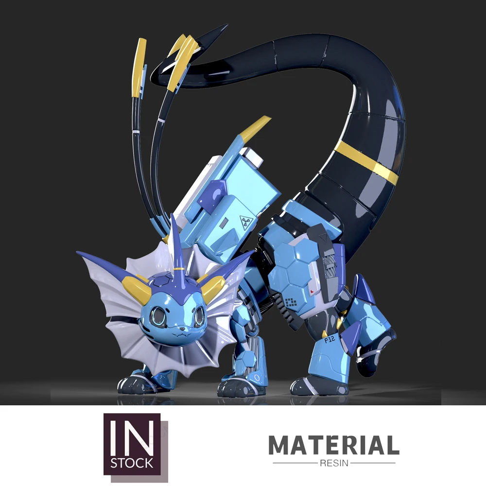 В наличии: Масштабная модель из смолы 110 [MocKing] - Vaporeon Mechanization [Split RE-MENT] (art.: 3920d8a7ddbc0) - 3920d8a7ddbc0