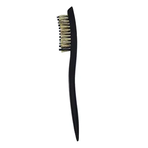 Professional Salon Teasing Back Hair Brushes Wood Slim Line Comb Hairbrush Extension Hairdressing St
