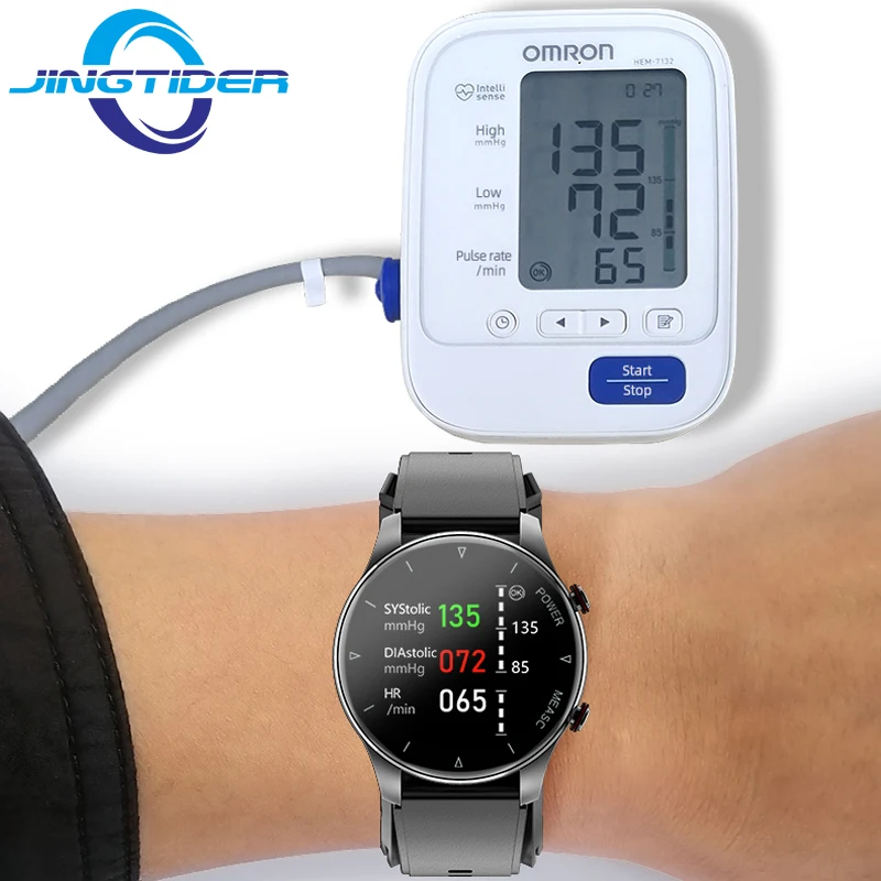 

Умные часы с пульсометром и функцией измерения кровяного давления