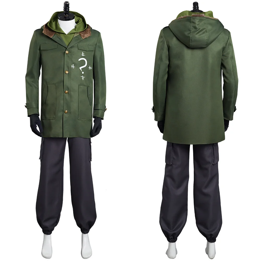 

Riddler Cospaly Costume Outfits Halloween Carnival Suit