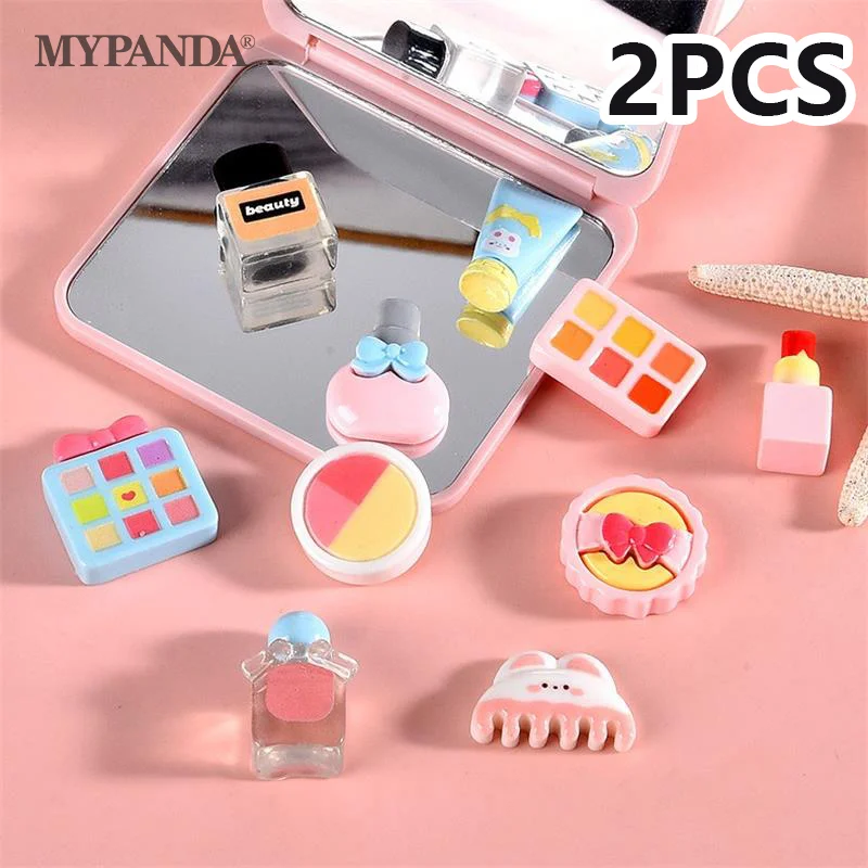 2 шт./упаковка миниатюрные косметические тени для век