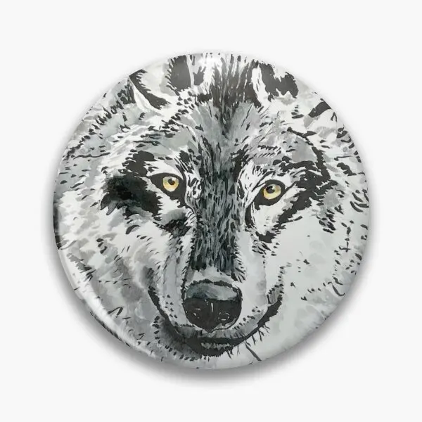 Мягкая Булавка С волком ювелирное изделие модная мультяшным рисунком забавная