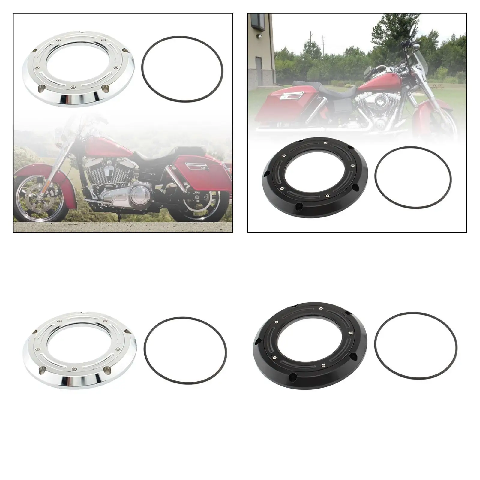 

Motorcycle Clutch Derby Cover Parts for-Flhr