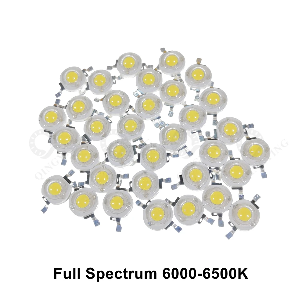 

100-1000 шт. светодиодные диоды QINGYING Ra95 Full Spectrum
