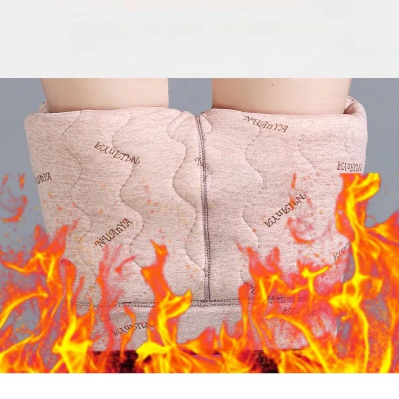 Зимние леггинсы женские золотые бархатные однотонные толстые брюки с высокой