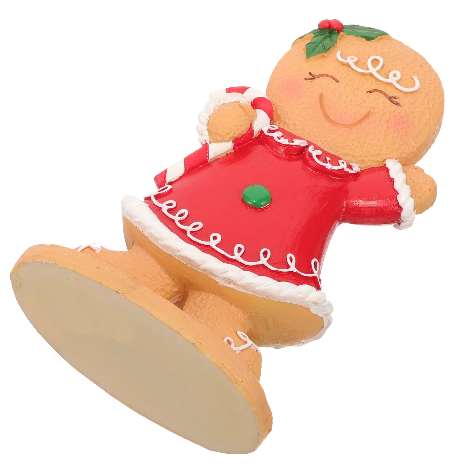 

Christmas Gingerbread Man Table Decoration Home Decorations Xmas Decorative Resin Tabletop Gifts
