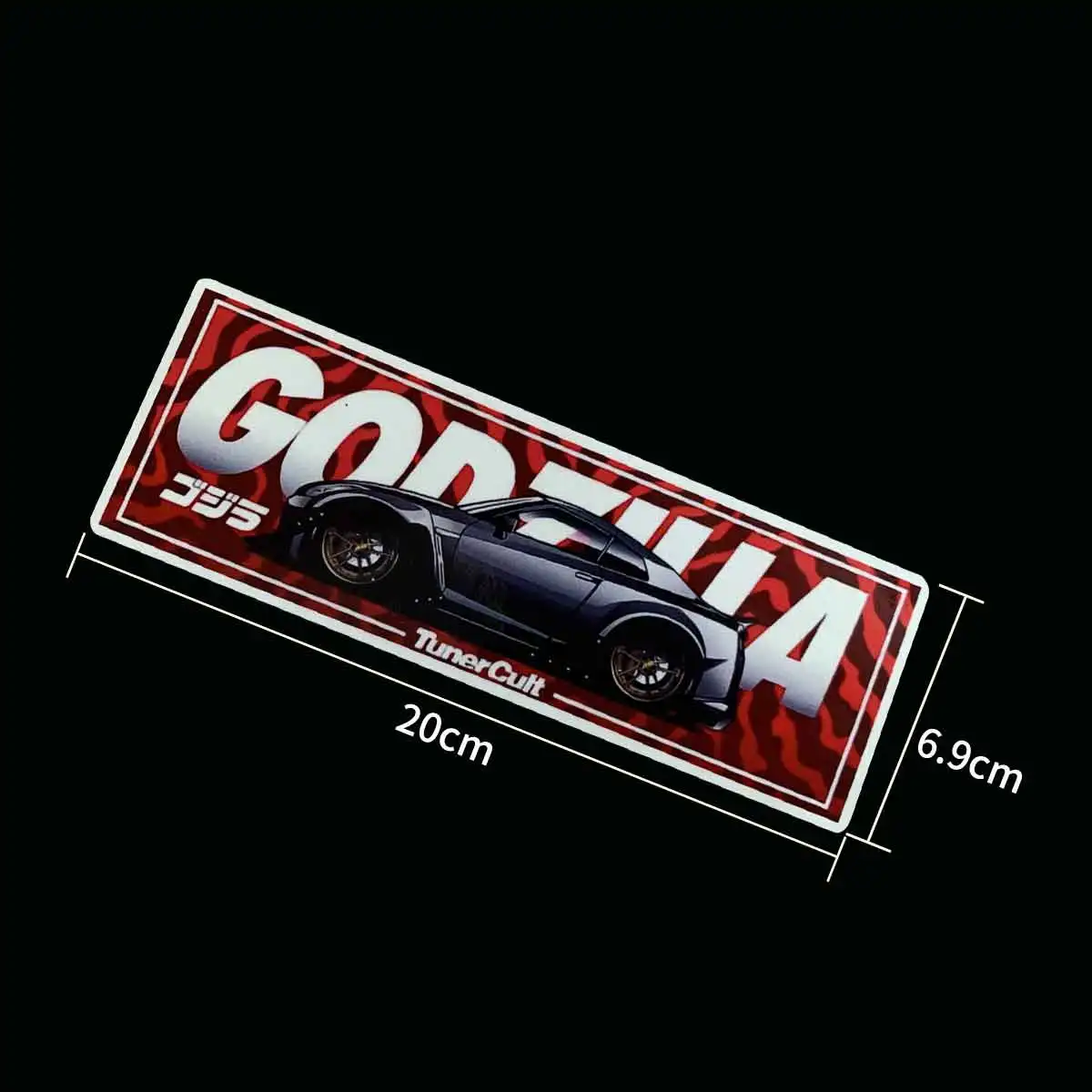 3 шт./лот Автомобильная стилизация JDM Отражающие наклейки Декали Виниловая отделка Автомобильное заднее стекло Окно для Subaru Mazda Suzuki Honda.