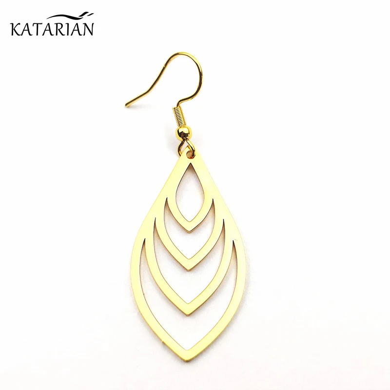 

Fashion Jewelry Hollow Metal Drop Earrings For Women Ear Stud Wedding Jewelry Accessories