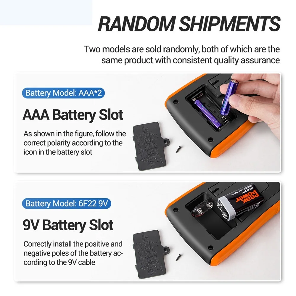 Новинка Цифровой профессиональный мультиметр True RMS тестер