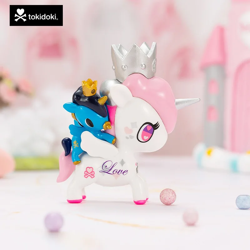 

Genuine Tokidoki Unicorn Figure Model Cute Dollo Bambino Ornaments Accessories Children Present Birthday Gift