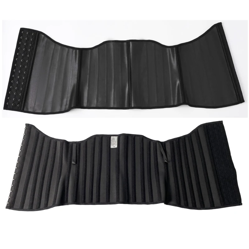 Latex 25 Steel Bone Waist Trainer Belt Corset Firm Control Body Shaper Cincher Shapewear Underbust Hourglass Sports Girdle Fajas